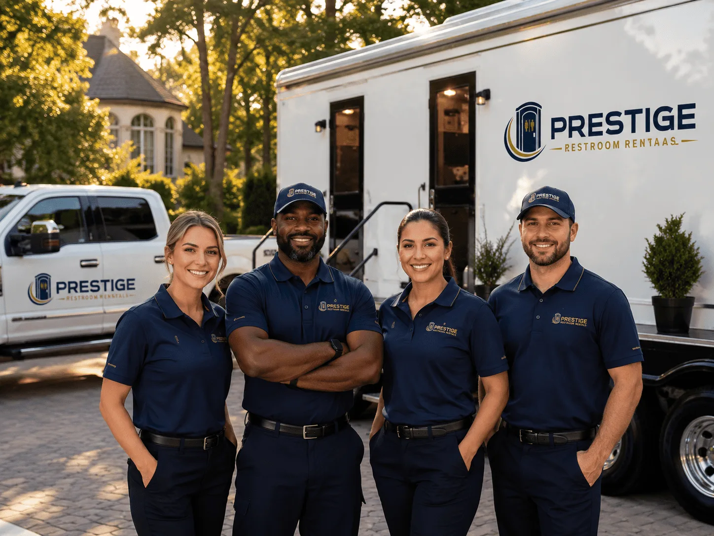 Trusted Luxury Portable Restrooms company in North, VA